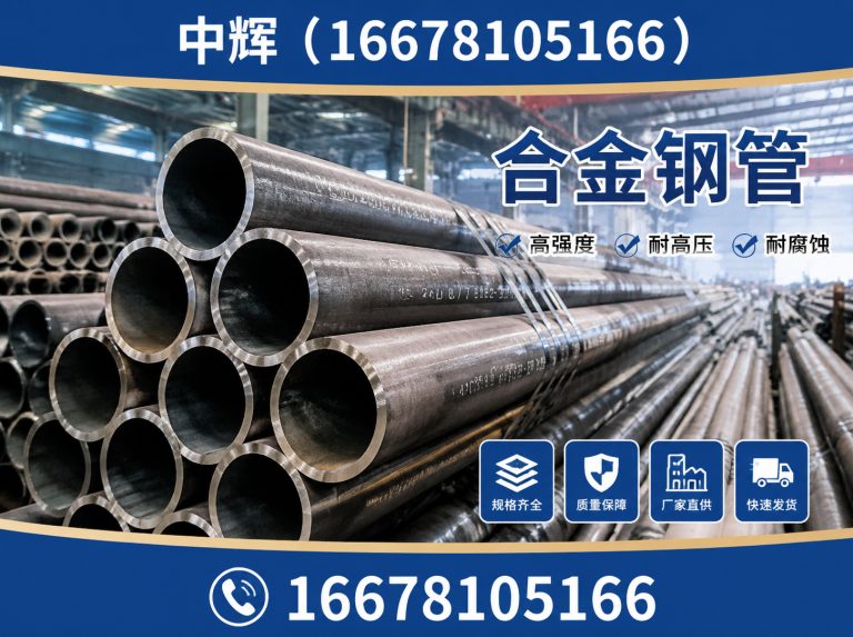 山东合金钢管展示图